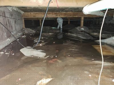 Crawlspace Water Removal